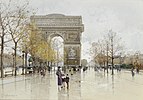 Arc de Triomphe in art